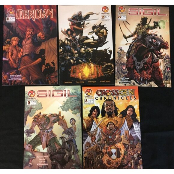 Crossgen Comics Mixed Lot of 10- Sigil, Meridian and More Circa 1983-2002 - Picture 7 of 12